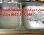 Thông tắc chậu rửa bát